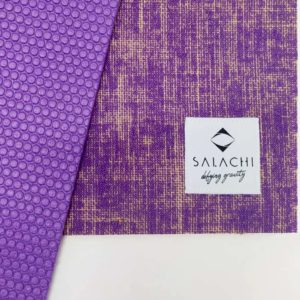 violet yoga mat - Wellness Naturale