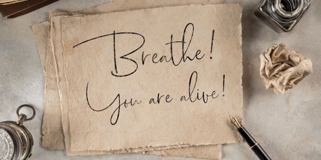 Now- here-s where the connection between breath and stress comes into play